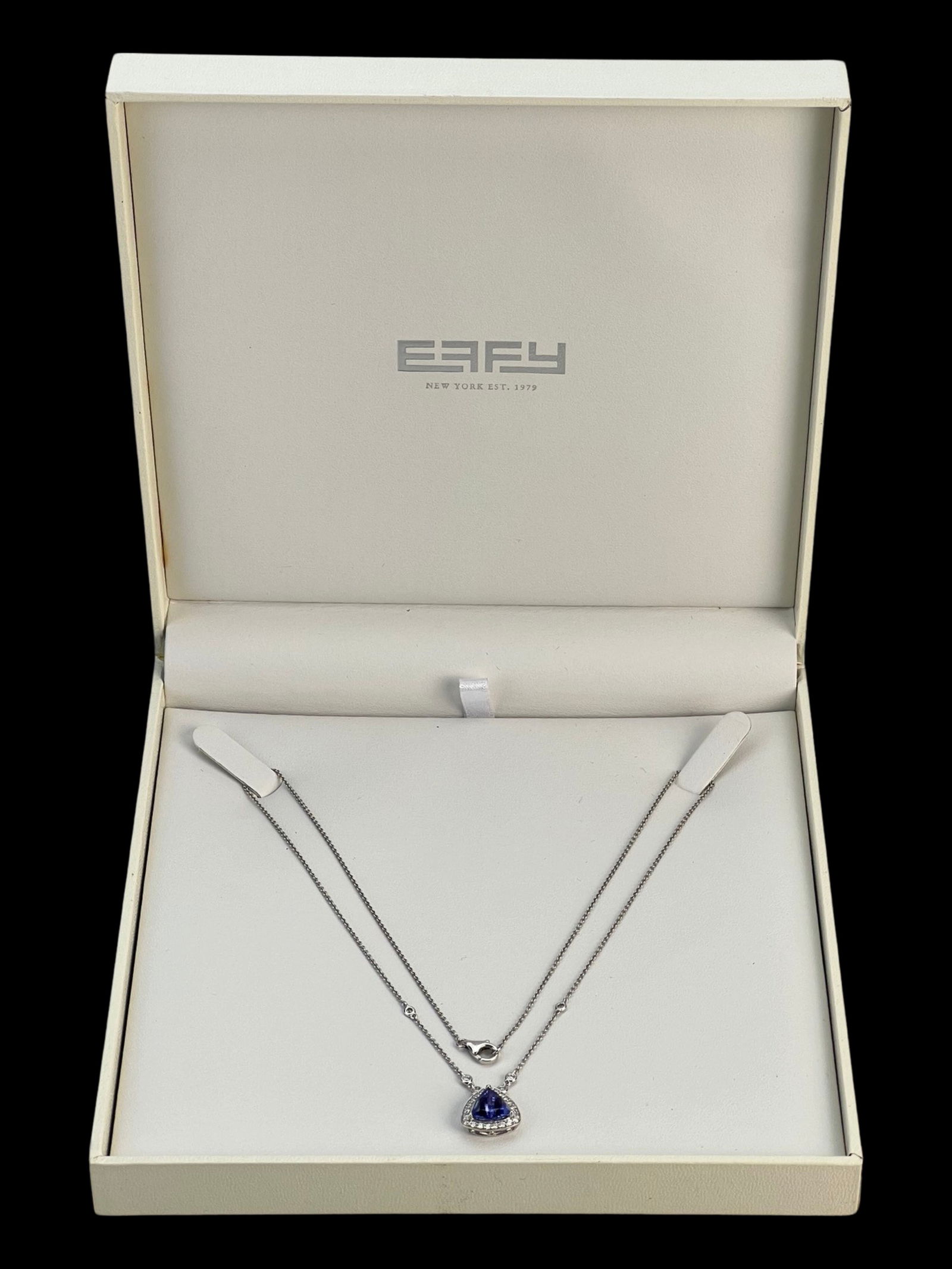 Effy Royale 14K Gold Tanzanite & Diamonds Necklace (1 of 7)