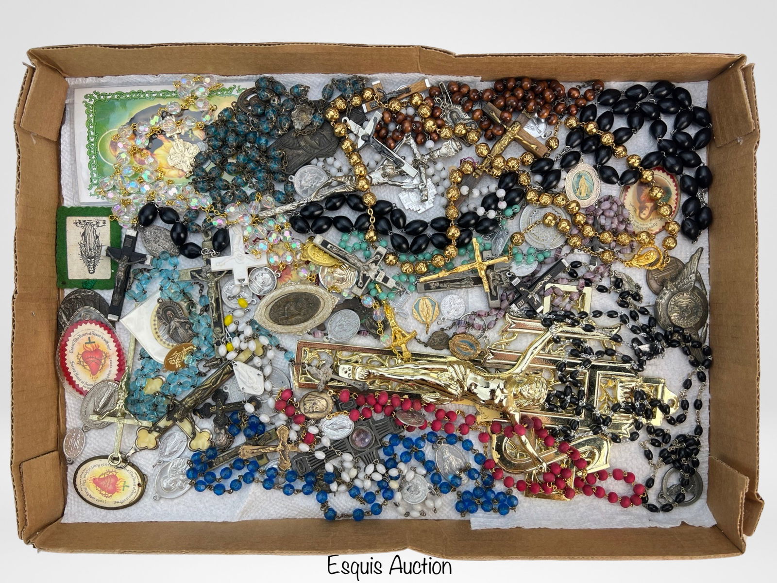 Religious Jewelry- Rosaries, Crosses, Medallions (1 of 4)