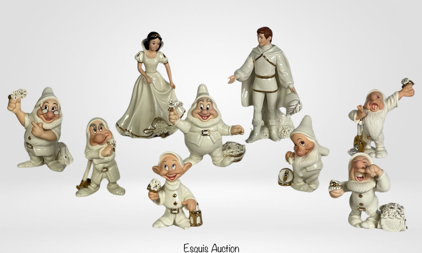 Lenox Disney Snow White & Seven Dwarfs Figurines (1 of 9)