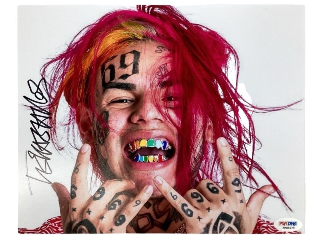 Tekashi 69 Autographed/ Signed Photograph (1 of 3)