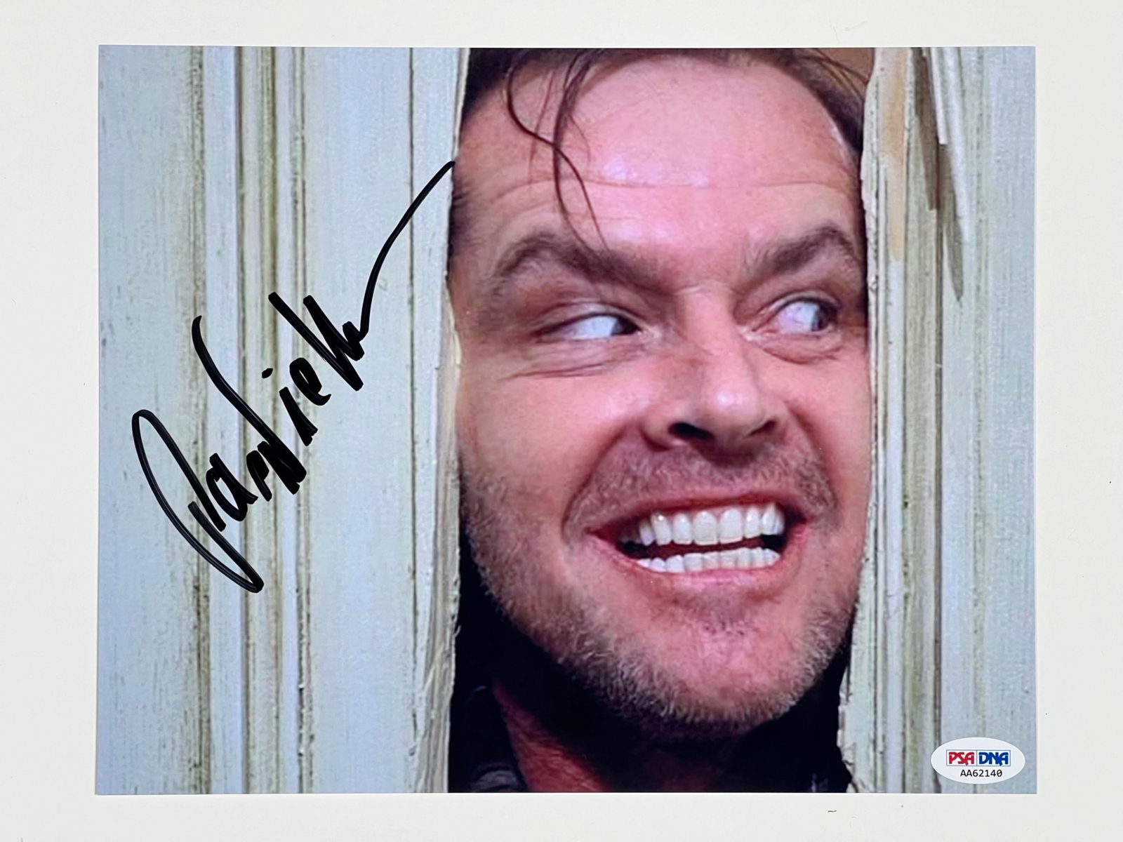 Jack Nicholson Autographed/ Signed "Shining" Photo (1 of 3)