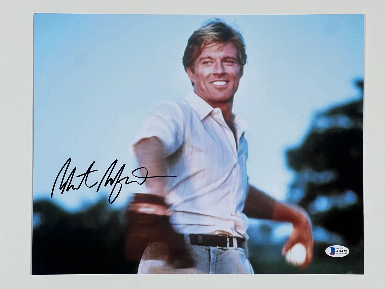 Robert Redford Signed/ Autographed 11" x 14" Photo (1 of 4)