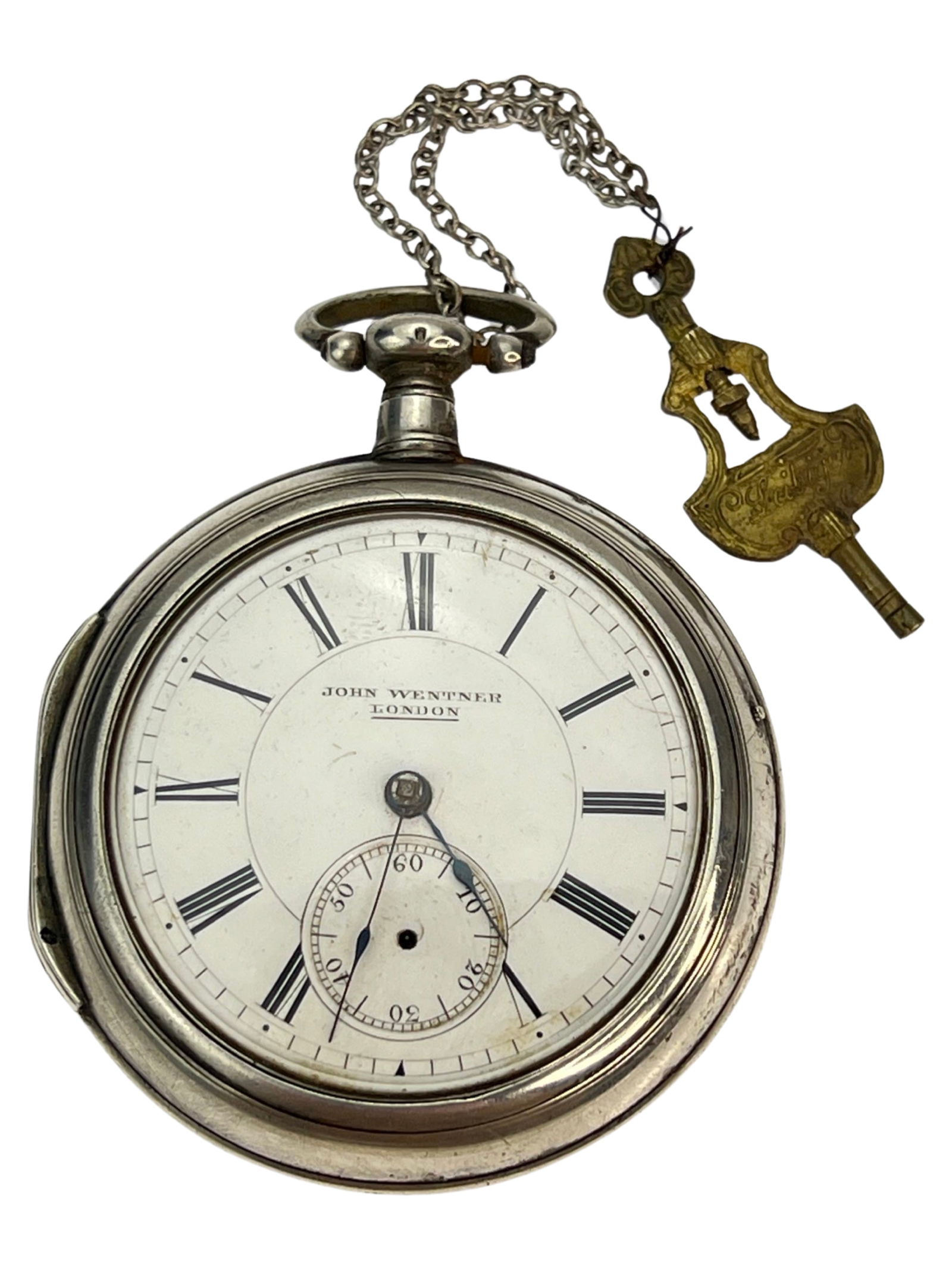 Antique John Wentner London Pocket Watch (1 of 4)