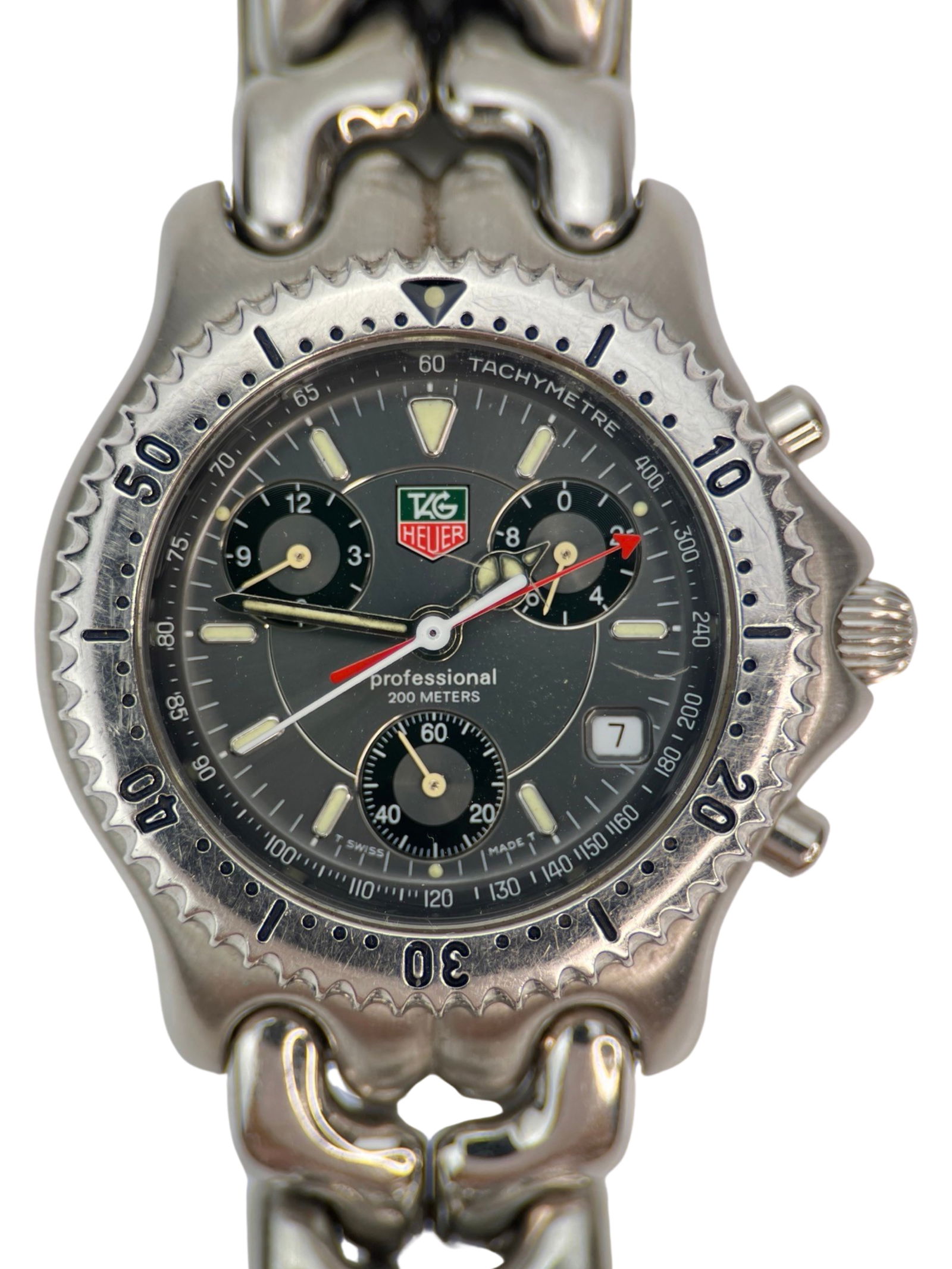 Tag Heuer CG1115 Men's Wrist Watch: Tag Heuer CG1115 Men's Wrist Watch. Good working condition.