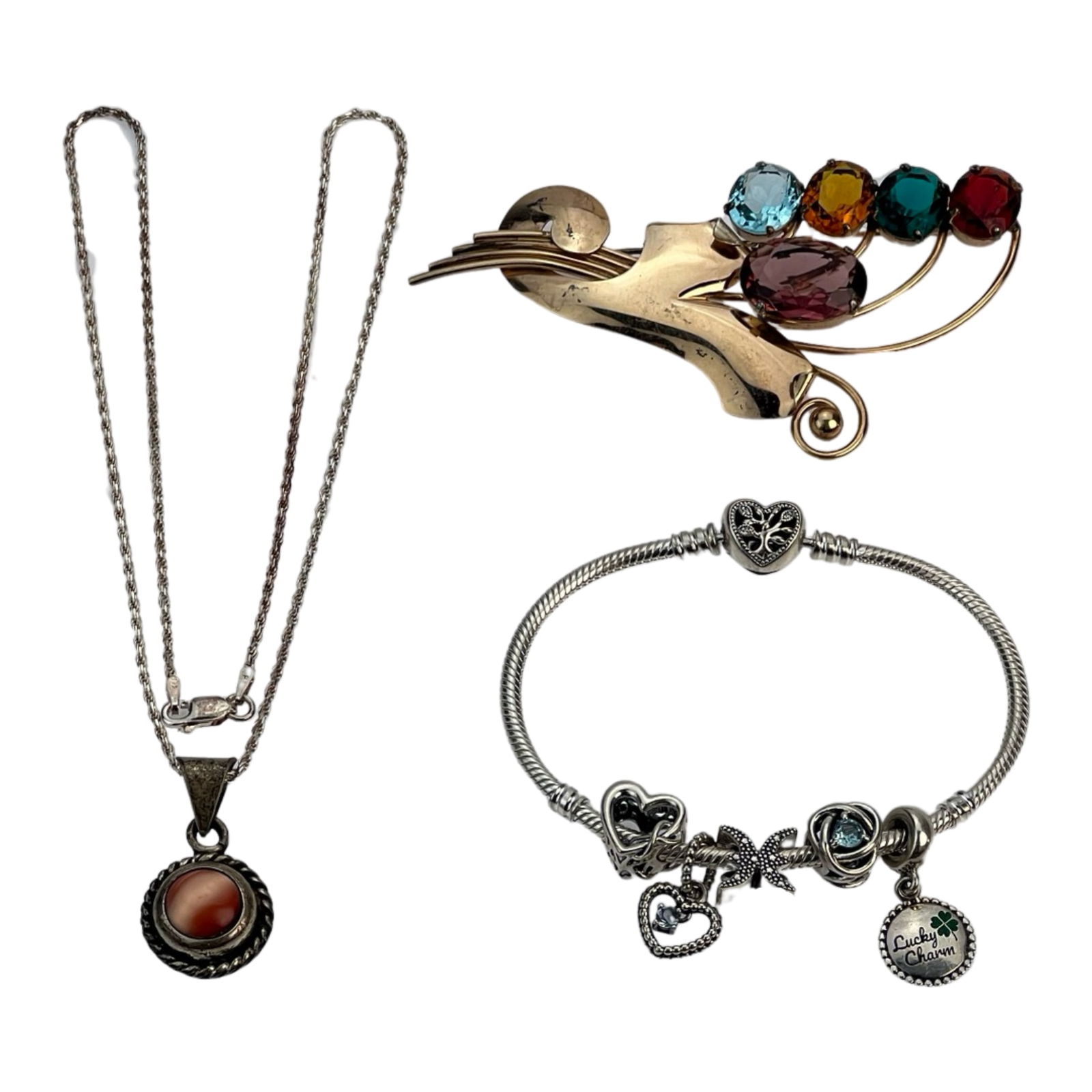 Sterling Silver Jewelry- Pandora Charm Bracelet (1 of 7)