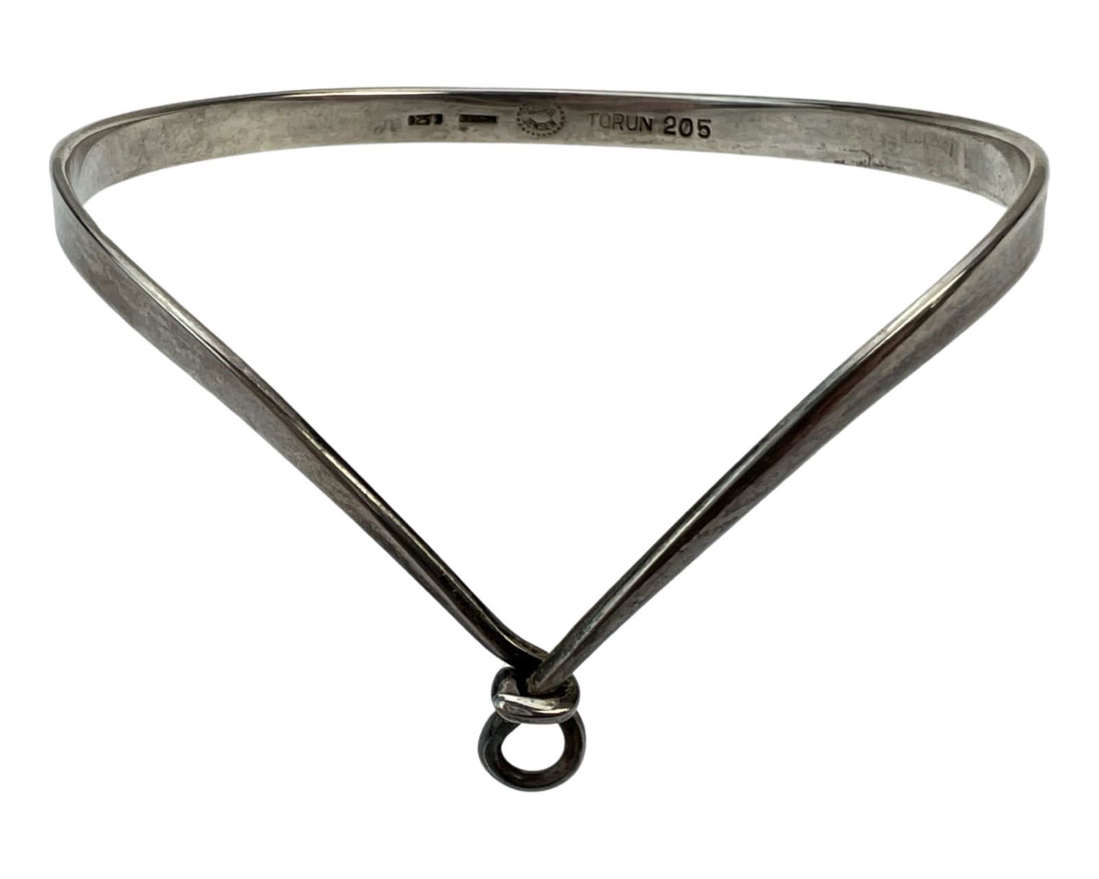 Georg Jensen Sterling Silver Torun 205 Bracelet (1 of 4)