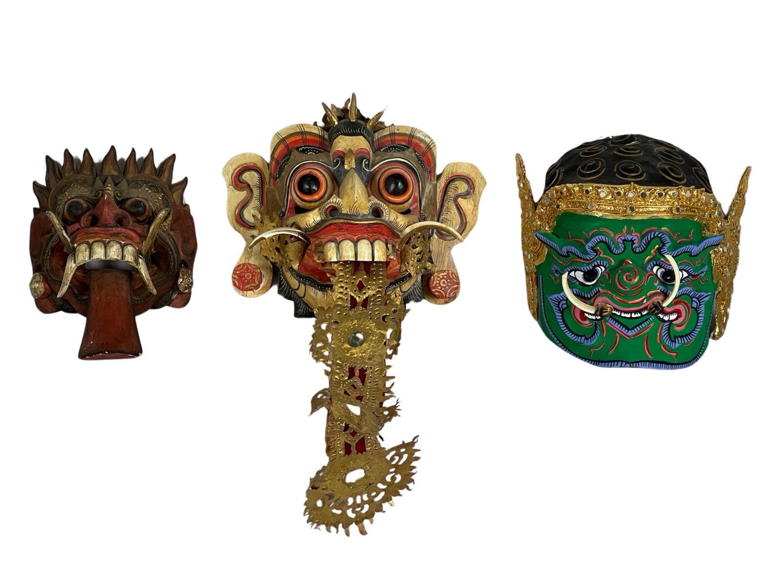 Bali Indonesian & Thai Traditional Masks (1 of 5)