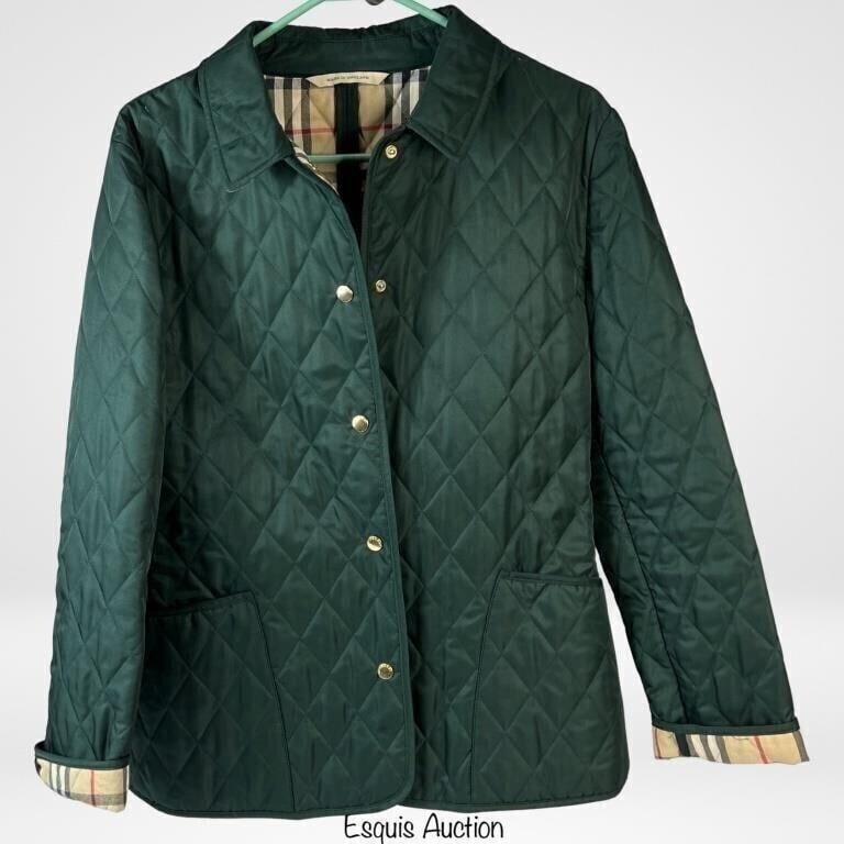 Burberry Brit Green Outdoor Jacket Size- M (1 of 4)