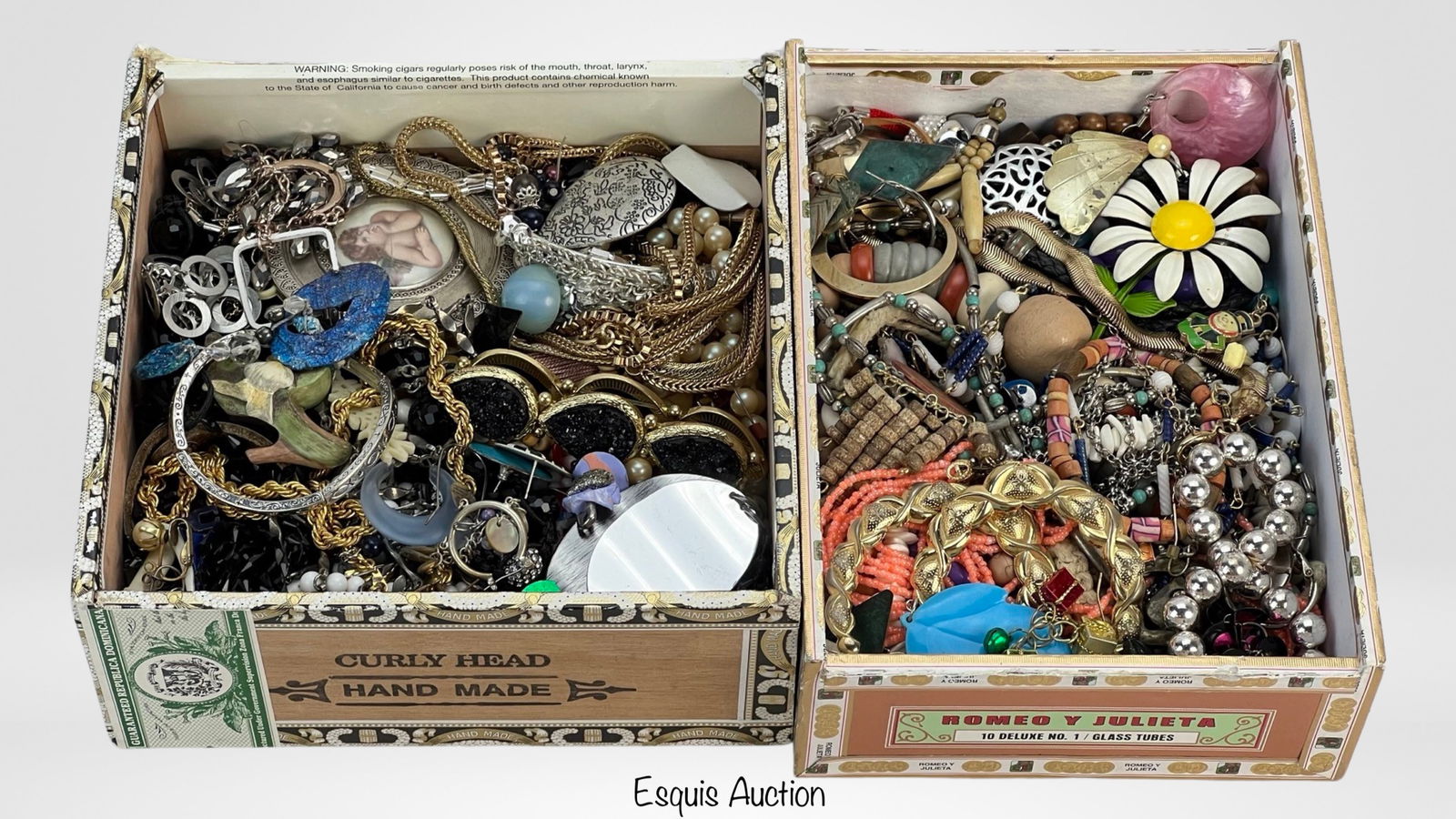 Two Boxes full of Costume & Craft Jewelry (1 of 3)