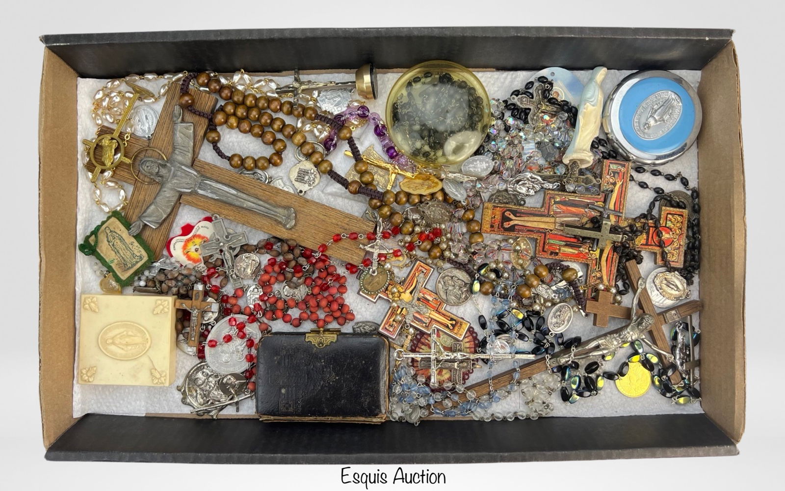 Religious Jewelry- Rosaries, Crosses, Medallions (1 of 3)