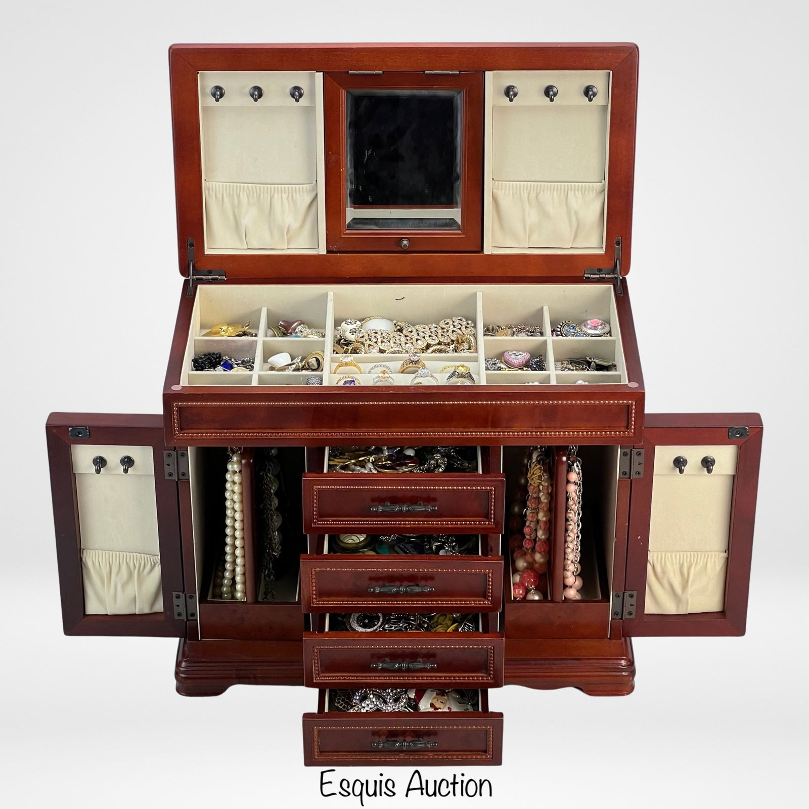 Vintage Large Box full of Unsearched Jewelry (1 of 8)