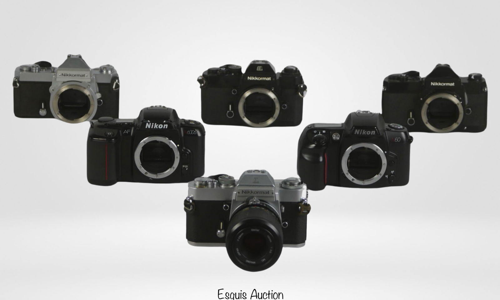 Assortment of Vintage Nikon Film Cameras (1 of 4)