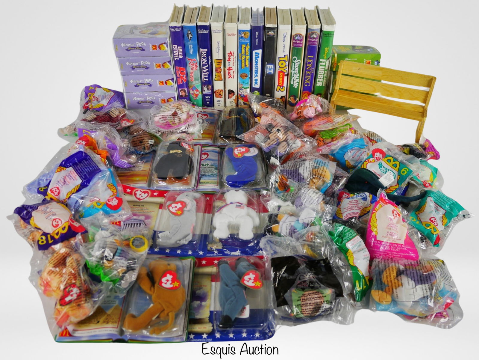 Vintage Disney VHS Tapes & McDonalds Toys (1 of 5)