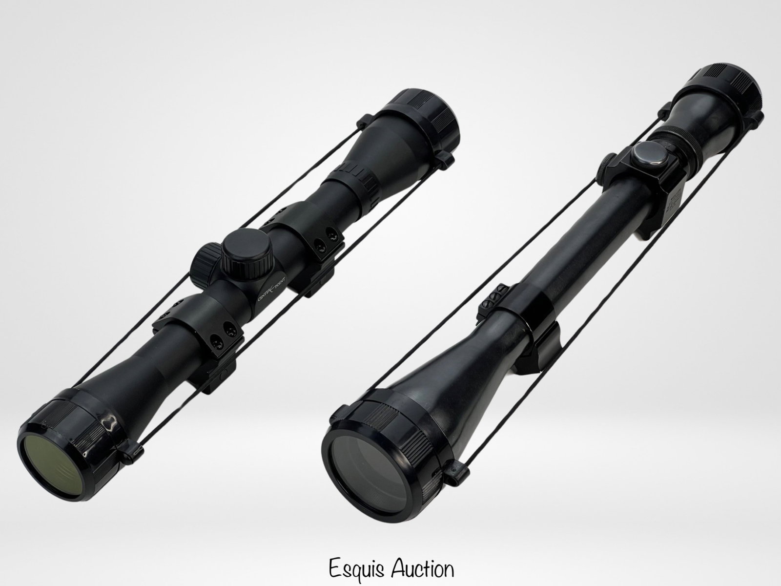 Two Rifle Scopes- Center Point 4x32: Two Rifle Scopes- Center Point 4x32 and Weaver V8 2.5x8X
