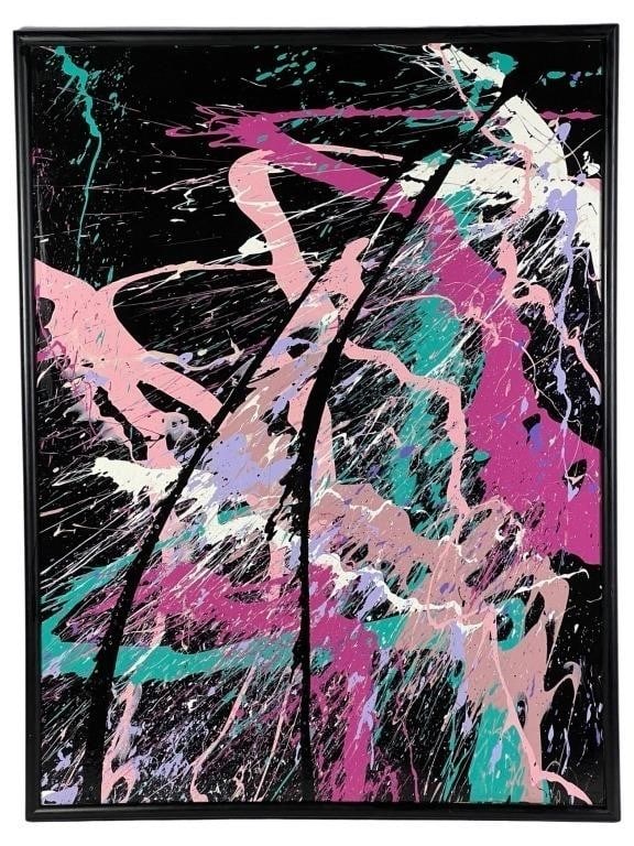 Kevin Hogan- Original Abstract Acrylic Painting (1 of 2)