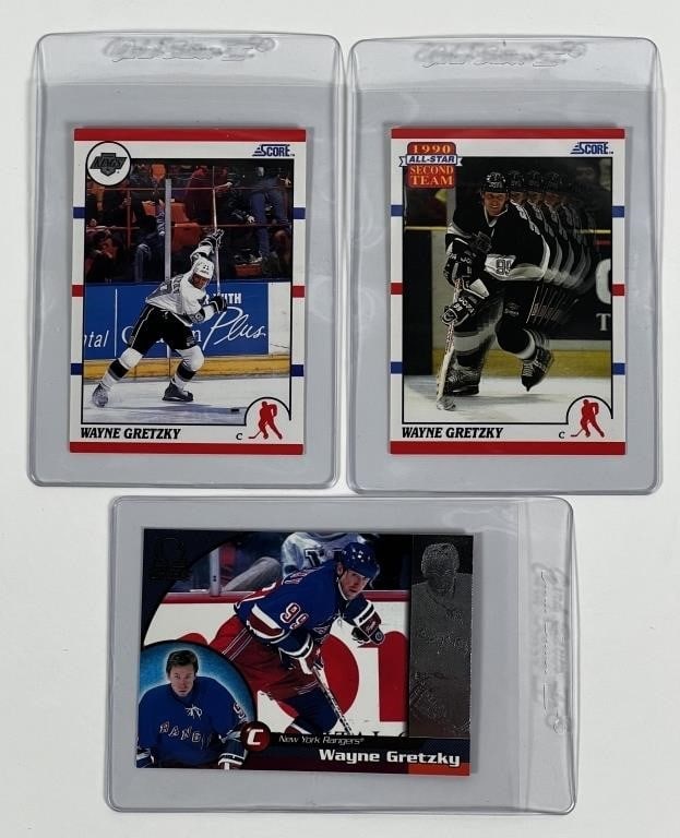 Wayne Gretzky Hockey Cards- 1990 Score #1 (1 of 2)