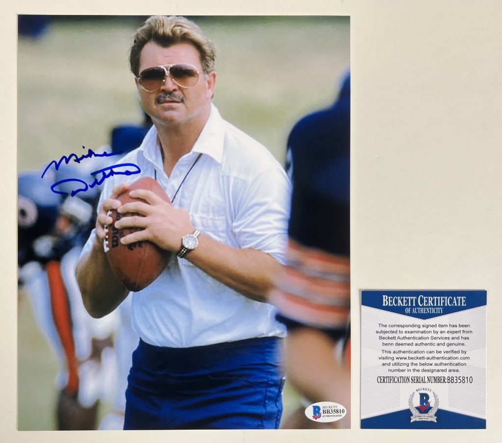 Mike Ditka Signed / Autographed Photograph (1 of 3)