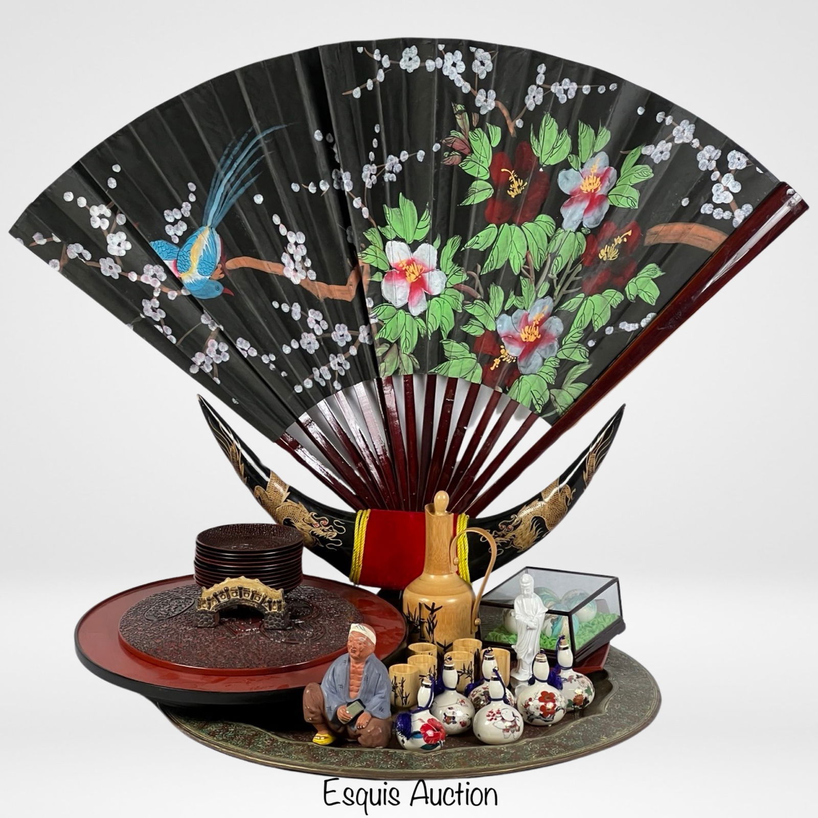 Asian/ Chinese/ Japanese Collectibles- Bull Hornes (1 of 7)