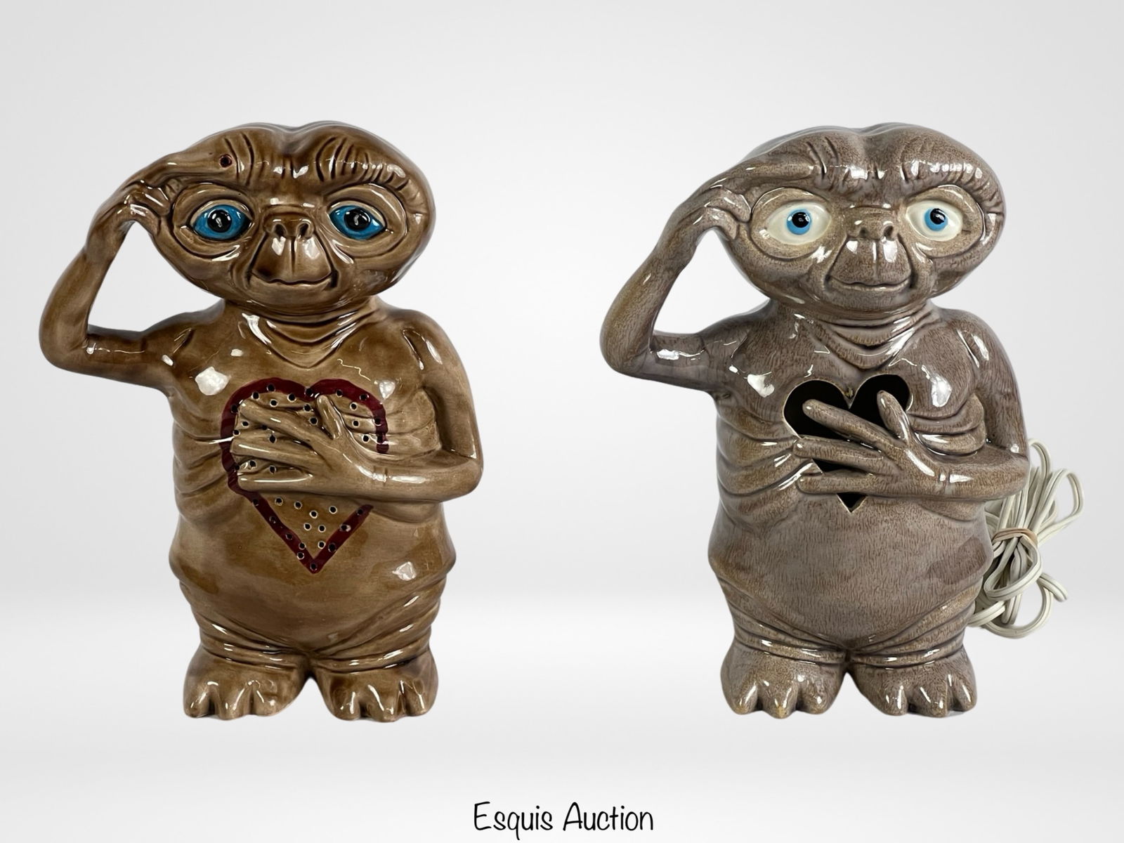 E.T. Ceramic Figural Lamp & Incense Burner (1 of 5)