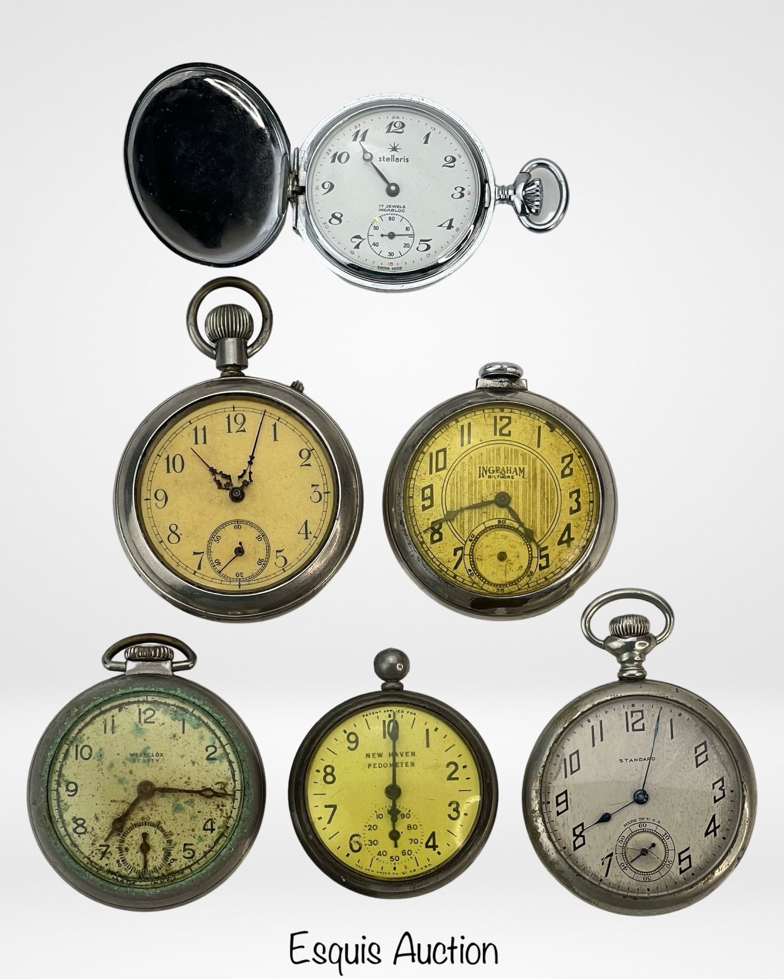 Group of Vintage Pocket Watches (1 of 4)