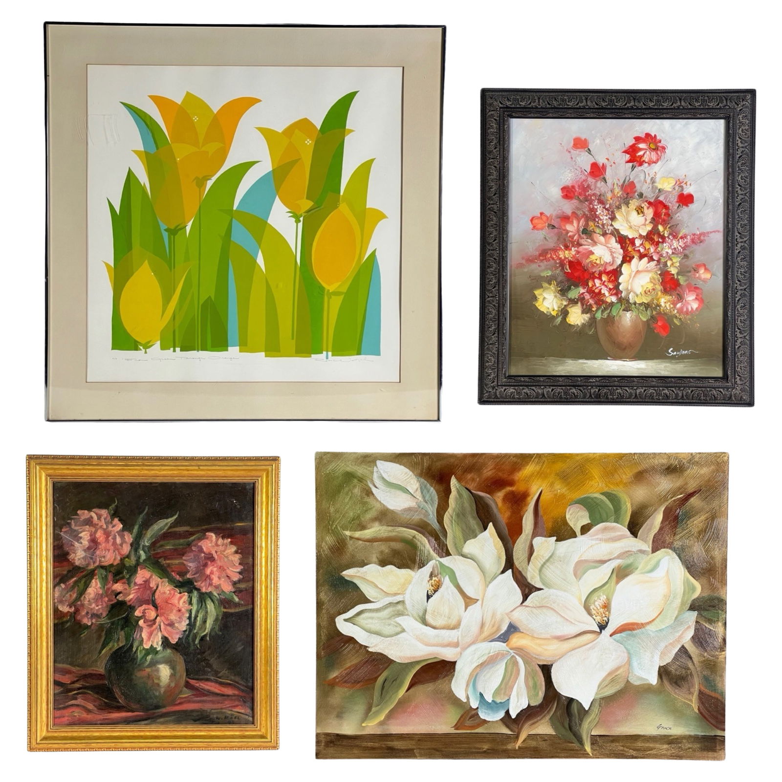 Still Life Artwork- Original Oil Paintings & Litho (1 of 11)