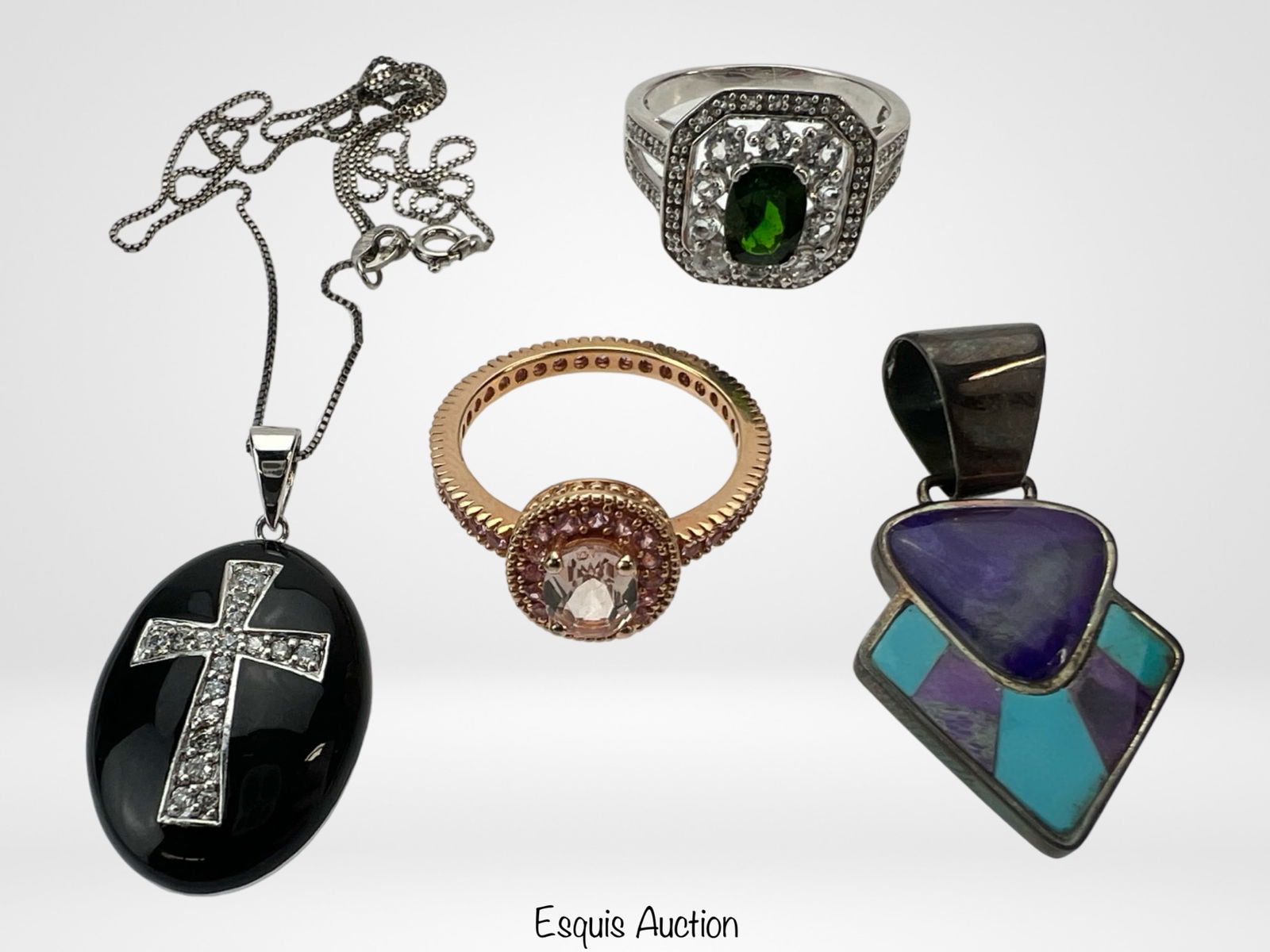 Sterling Silver Jewelry- Rings, Necklace & Pendant (1 of 5)