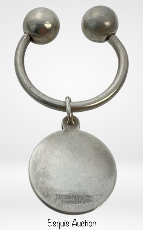 Tiffany & Co Sterling Silver Key Ring/ Keychain (1 of 3)