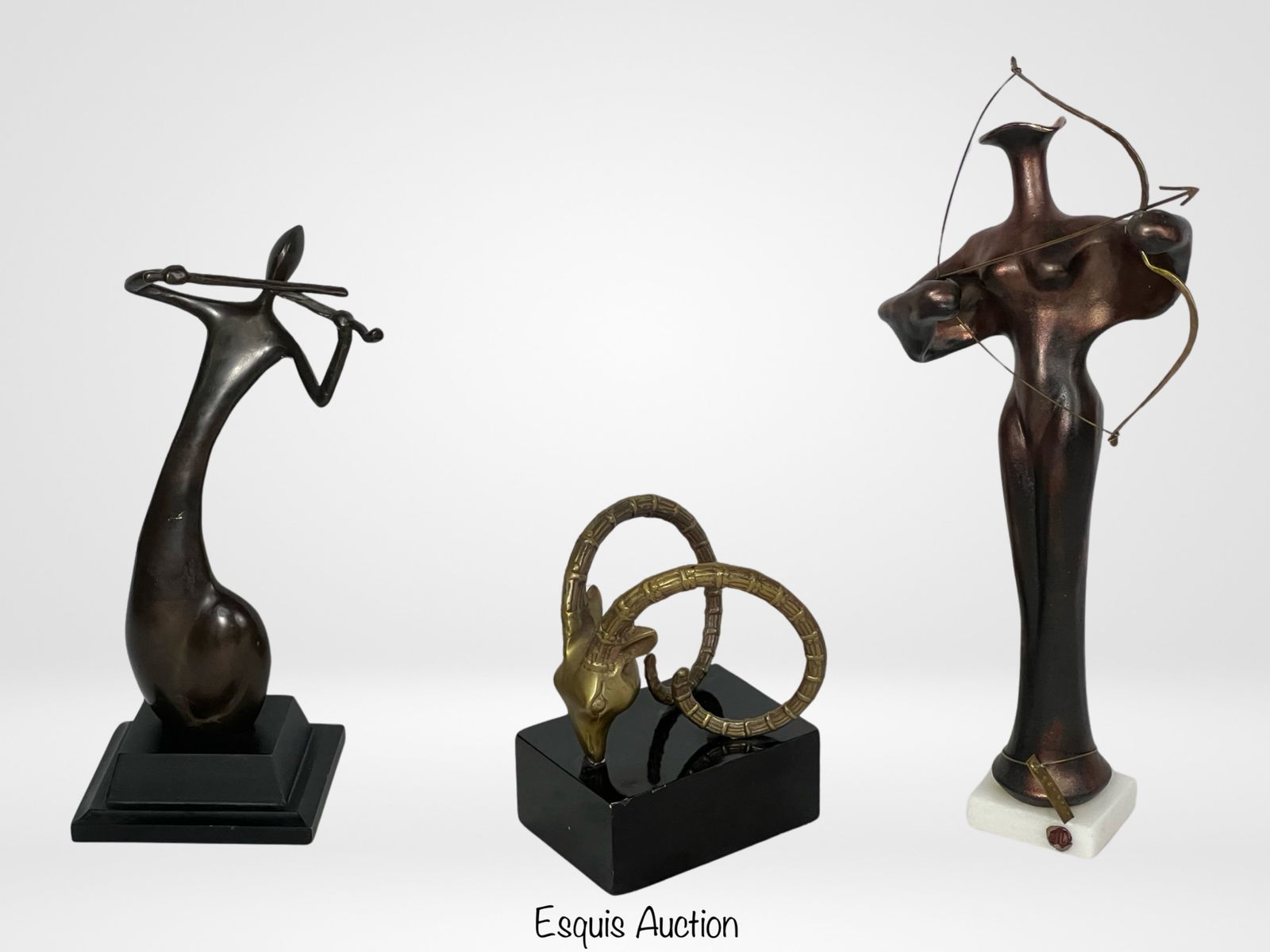 Modernist Sculptures Trio (1 of 9)