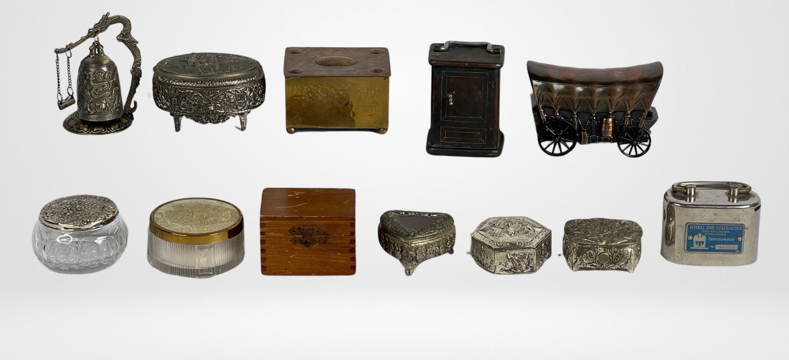 Vintage Trinket/ Vanity Boxes & Coin Banks (1 of 9)