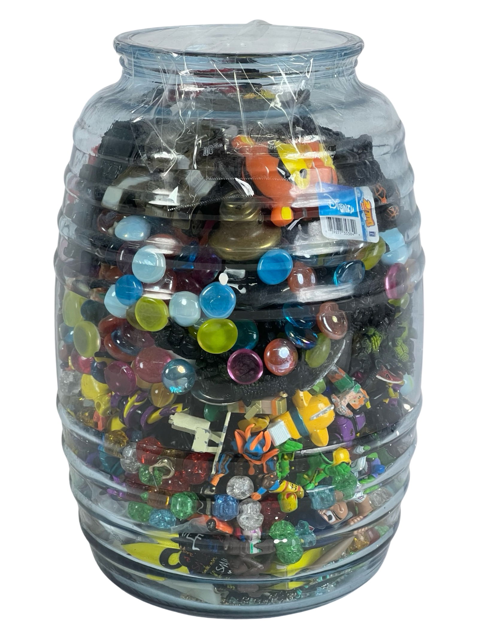Mystery Jar Full of Toys, Action Figures, Marbles,: Mystery Jar Full of Toys, Action Figures, Marbles, Small Collectibles, etc...