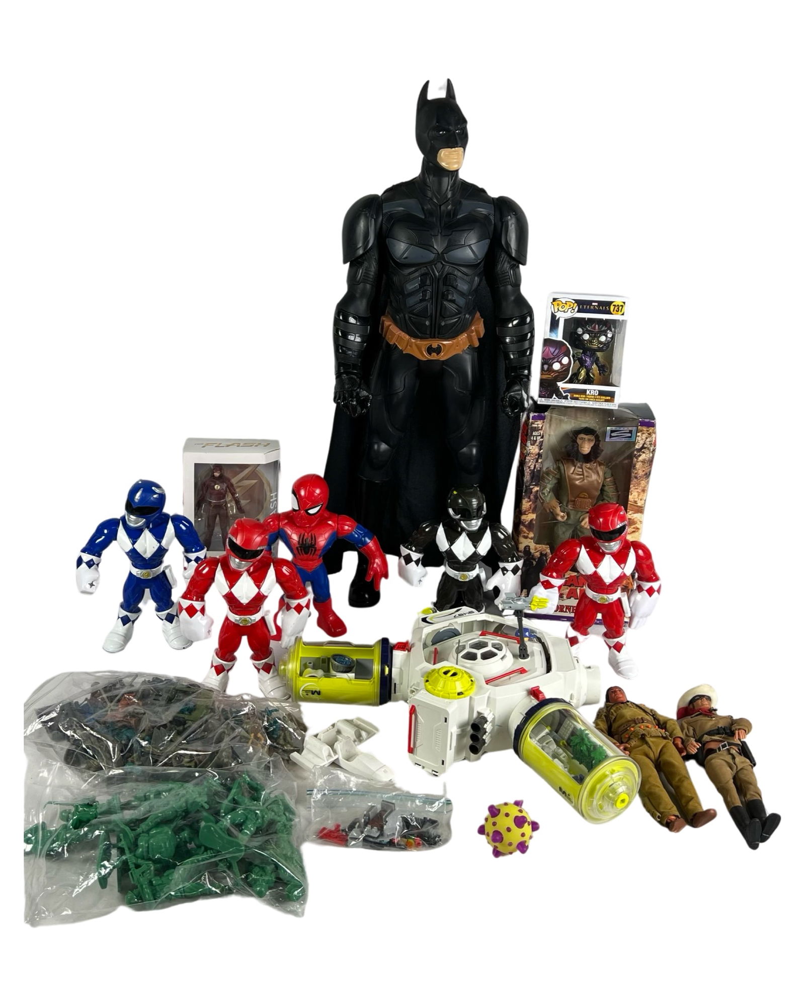 Group of Vintage Action Figures & Toy Soldiers (1 of 4)