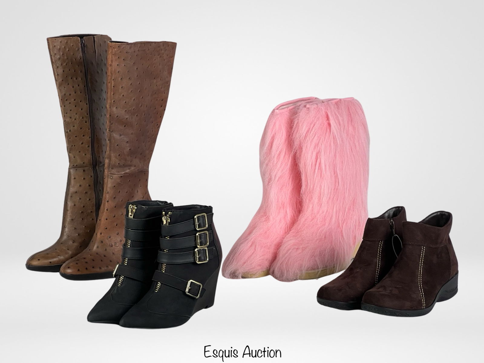 Group of Lady's Boots & Shoes (1 of 3)