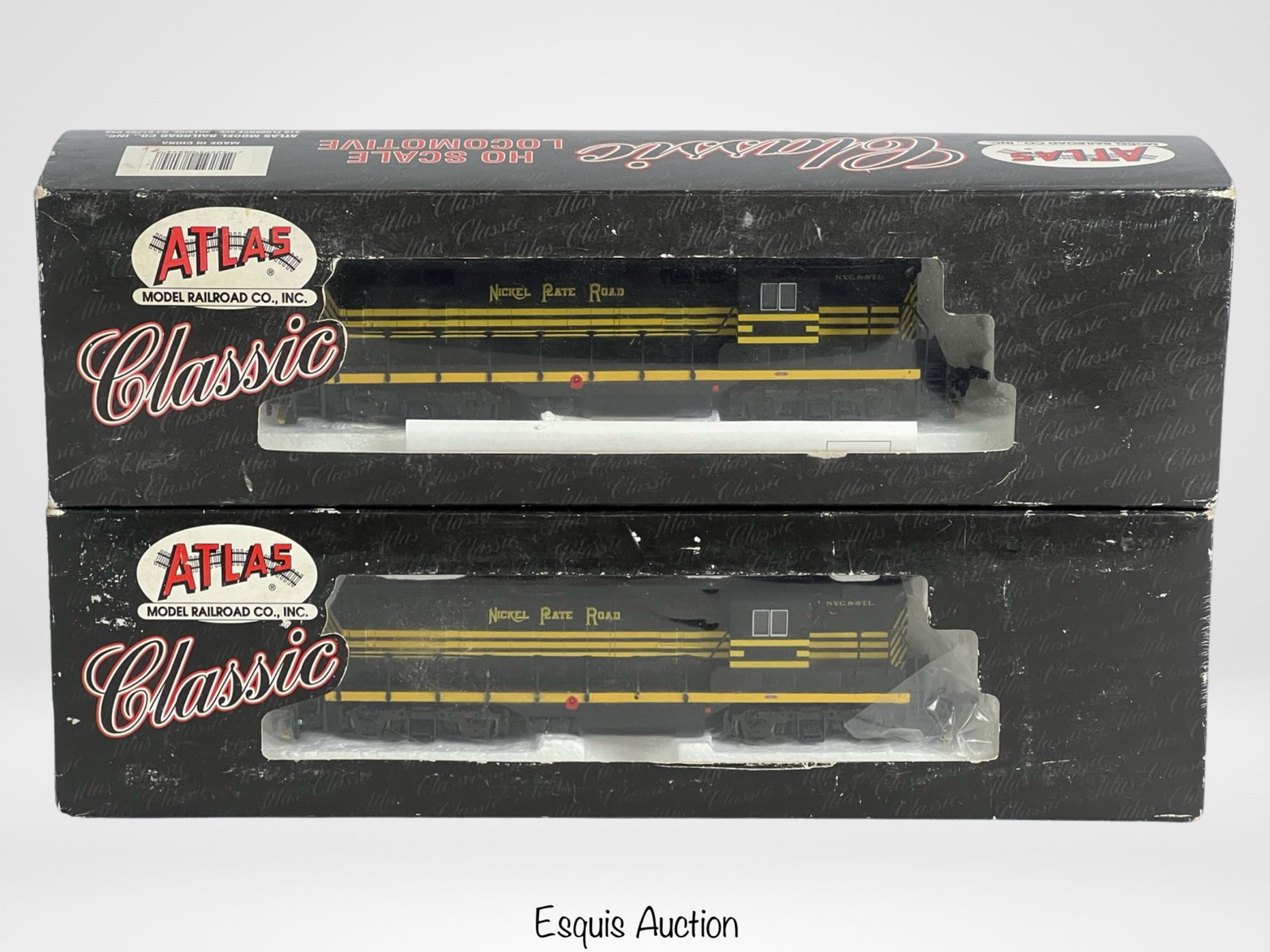 Atlas- Nickel Plate Road GP-7 Locomotive &: Atlas- Nickel Plate Road GP-7 Locomotive & Dummy Locomotive. HO Scale.