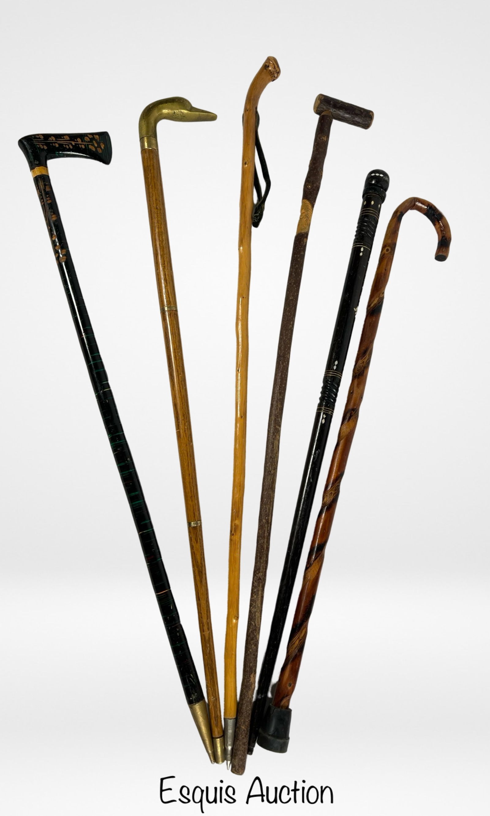 Group of Vintage Walking Sticks/ Canes (1 of 7)