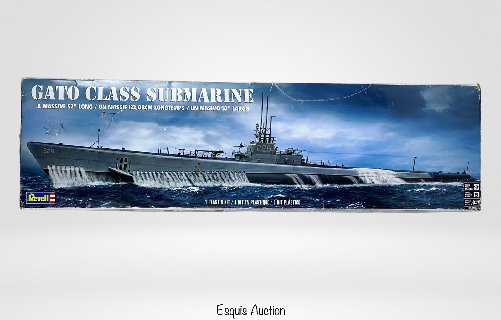 Revell Gato Class Submarine Model Kit  1/72 (1 of 2)