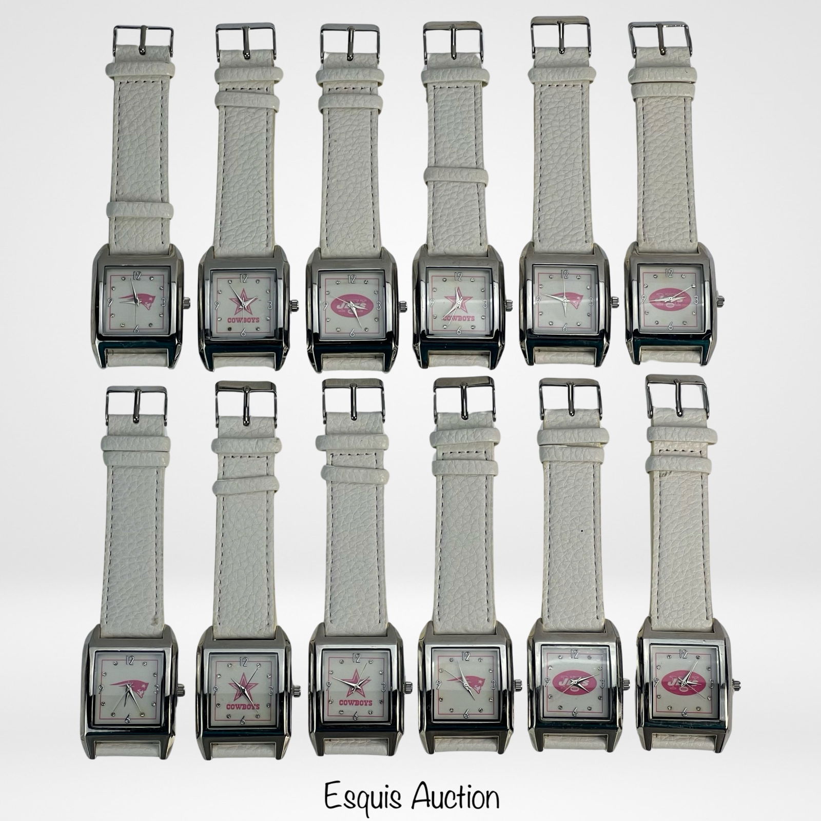 NFL Football Teams Mascot Logo Wrist Watches (1 of 2)