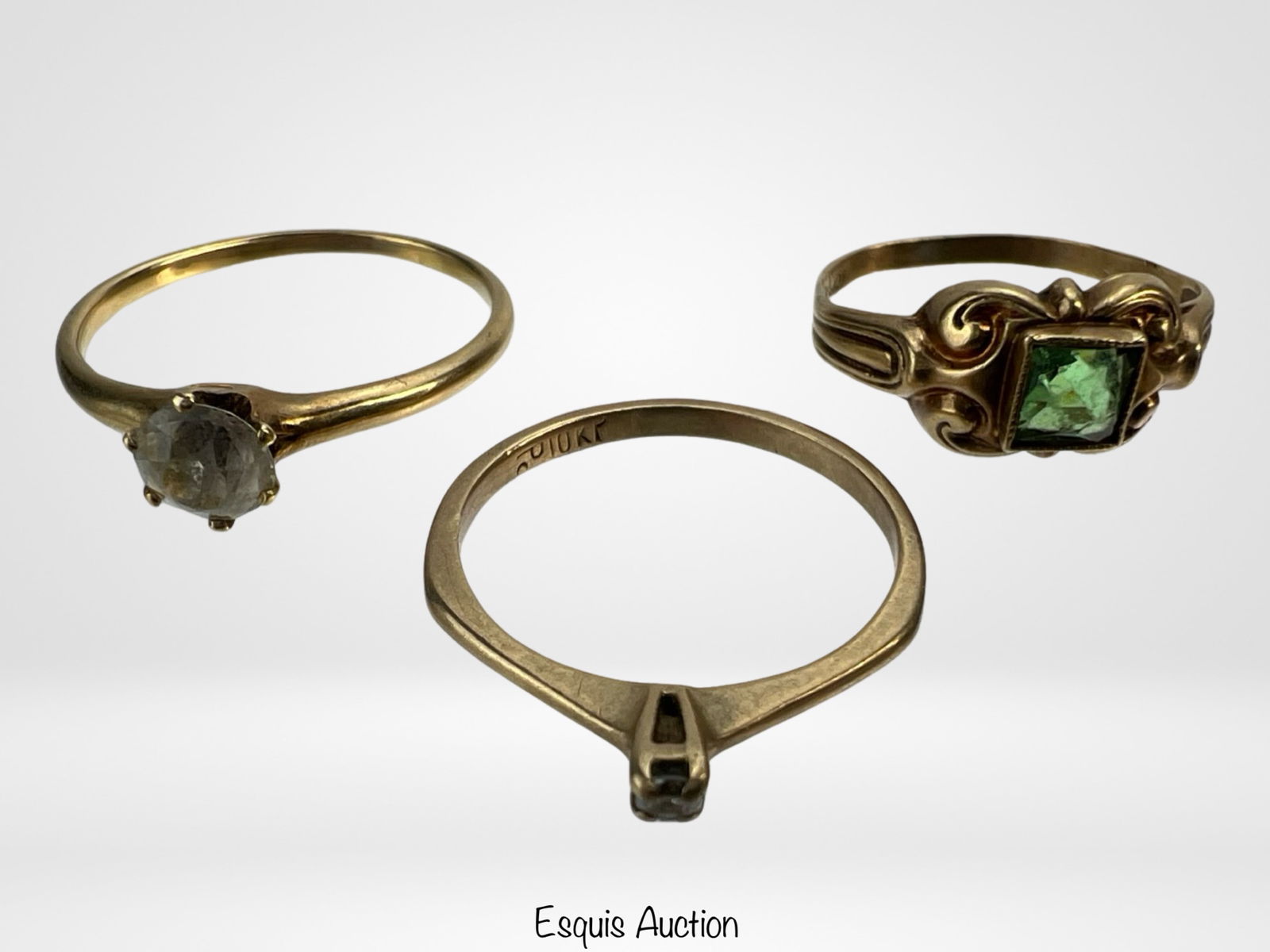 14k & 10k Gold Lady's Rings (1 of 4)