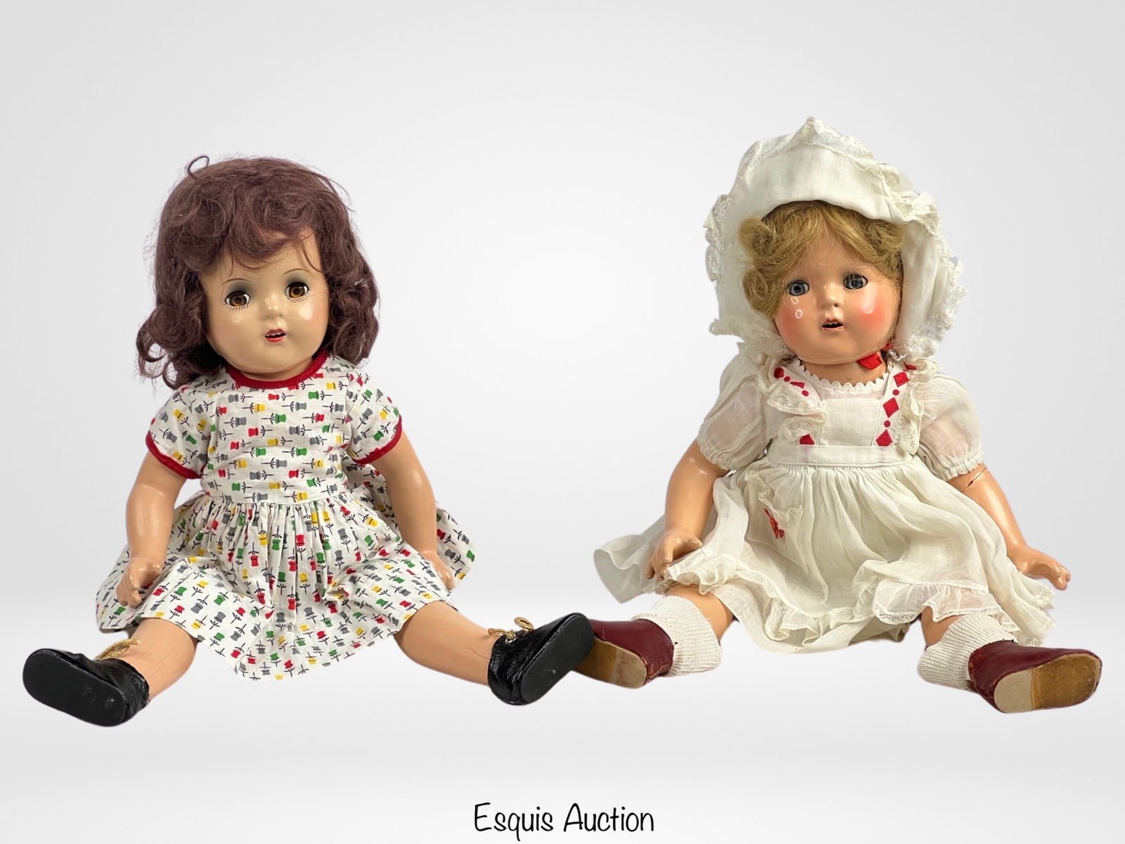 Two 1930's Composition Dolls- Madame Alexander (1 of 3)