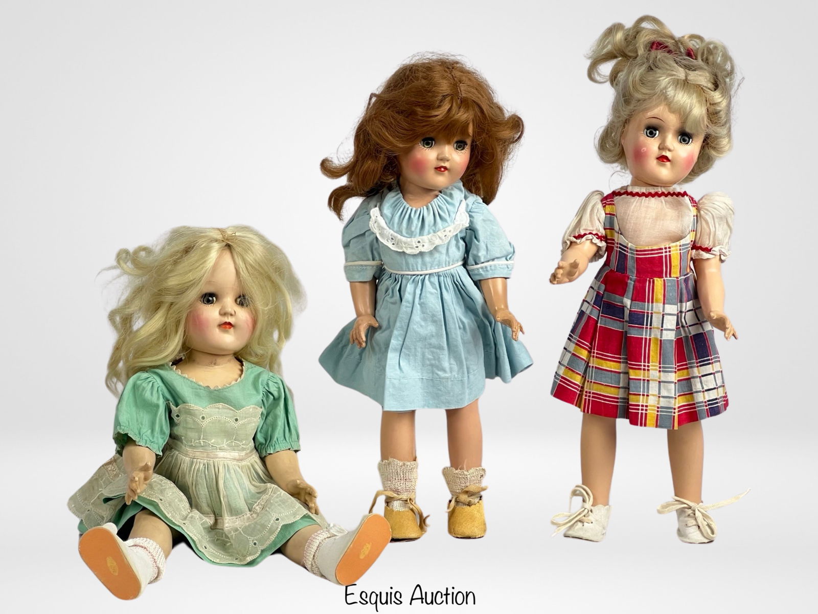 Vintage Ideal Toni P-91/ P-90 Hard Plastic Dolls (1 of 5)