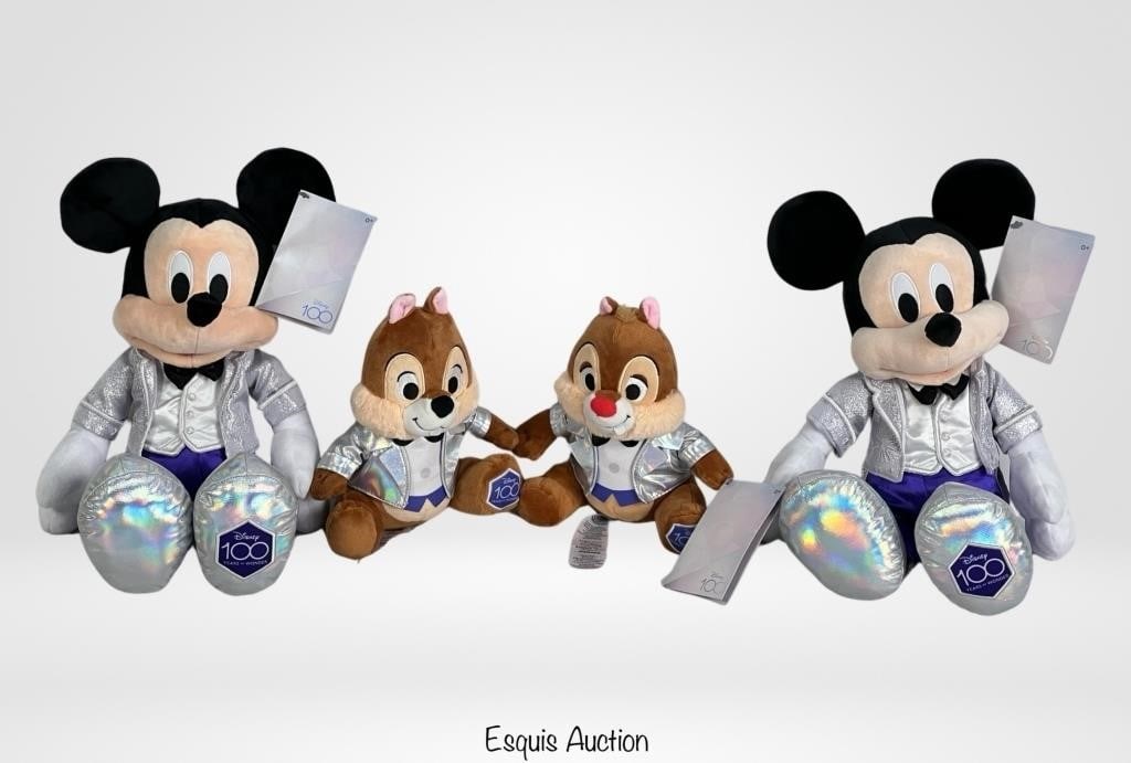 Disney Platimum 100 Years Anniv Mickey Mouse Toys (1 of 3)
