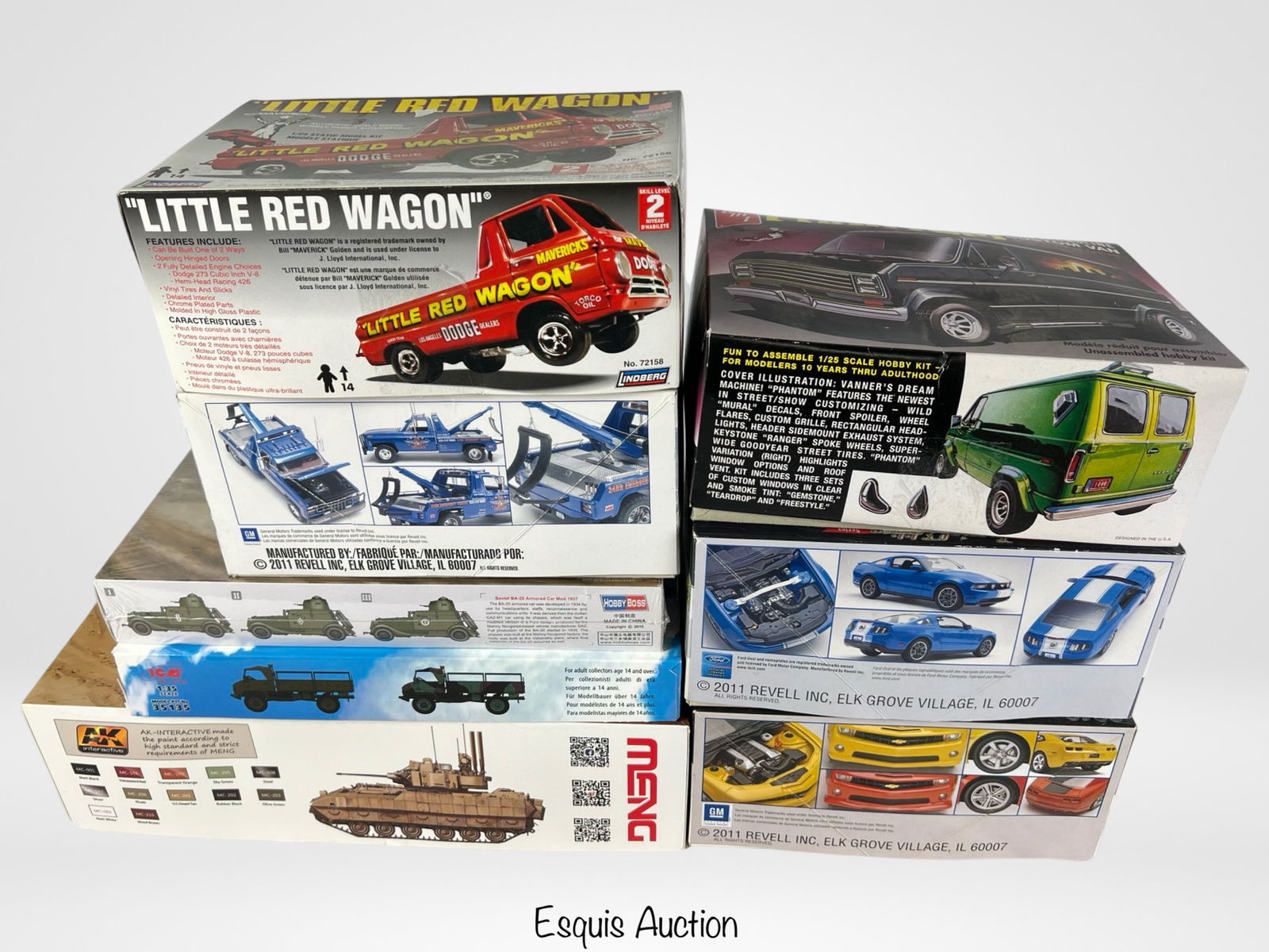 Vintage Car & Military Vehicles Plastic Model Kits (1 of 3)