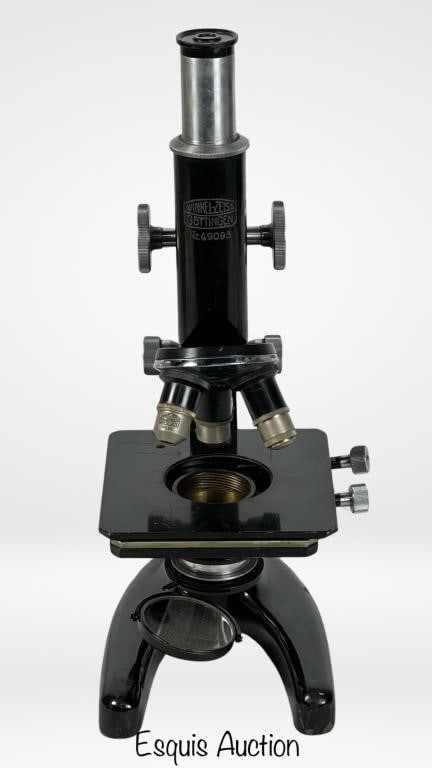 Winkel-Zeiss Gottingen Microscope Carl Zeiss (1 of 4)