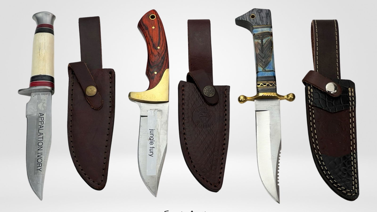 Lot of 3 Hunter Knives (1 of 3)