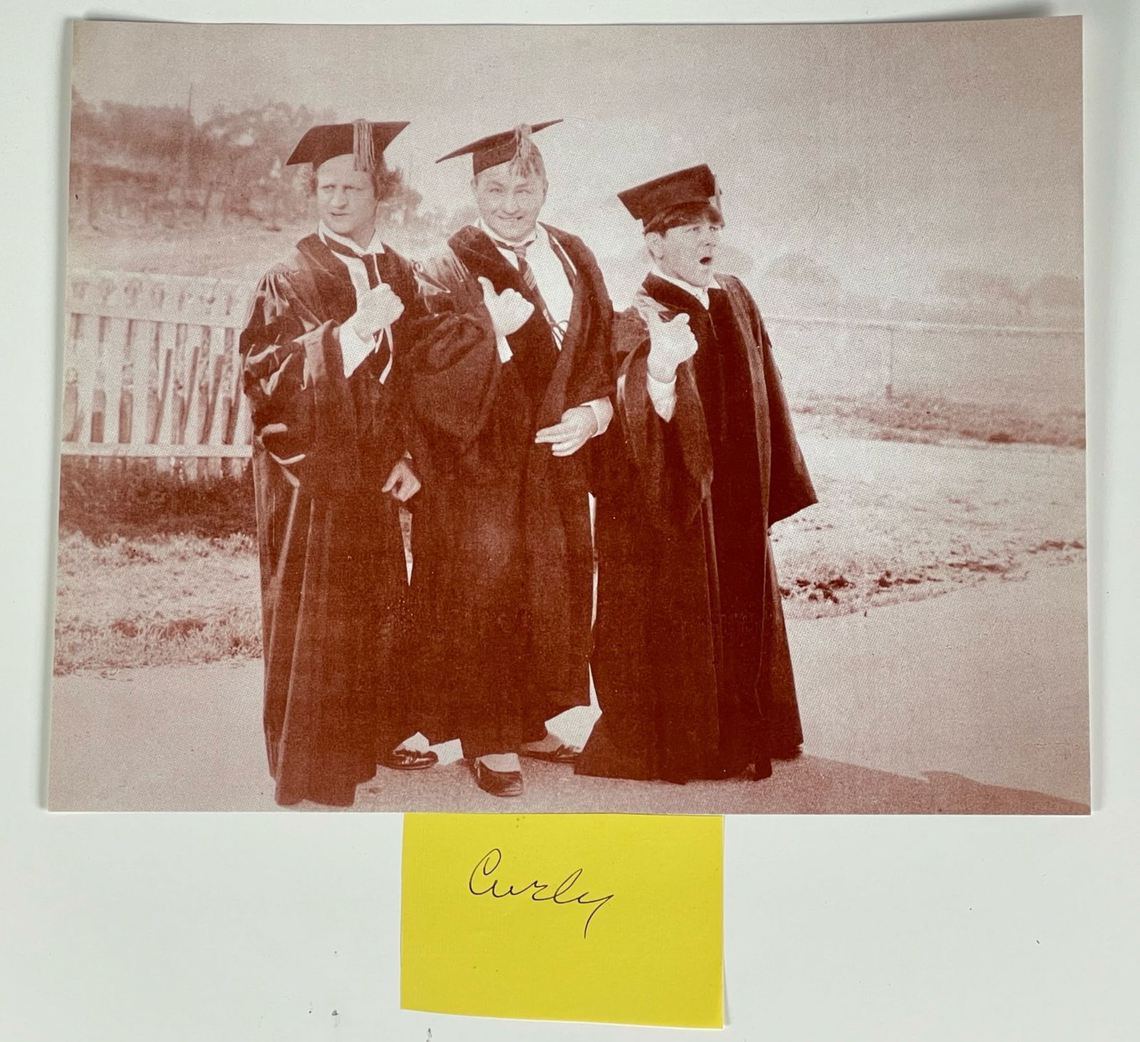 Curly Howard "3 Stooges" Autograph/ Signature (1 of 3)