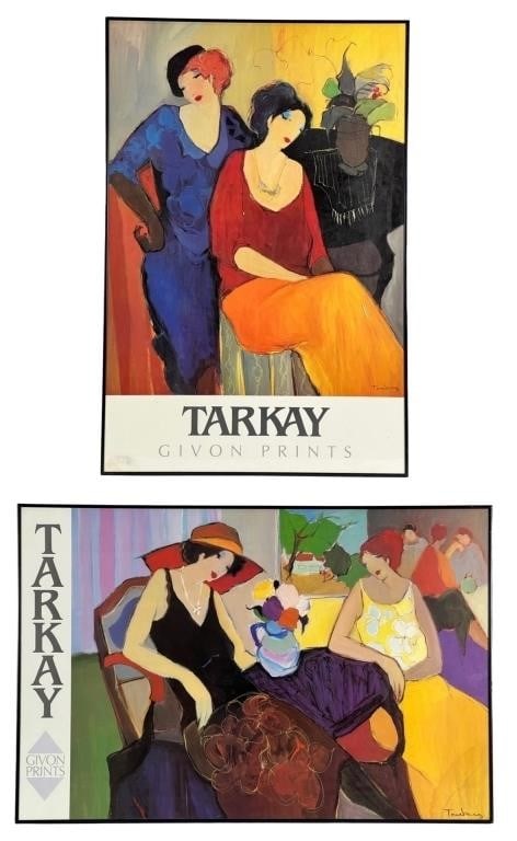 Itzchak Tarkay - Two early 90's Givon Art Prints (1 of 3)