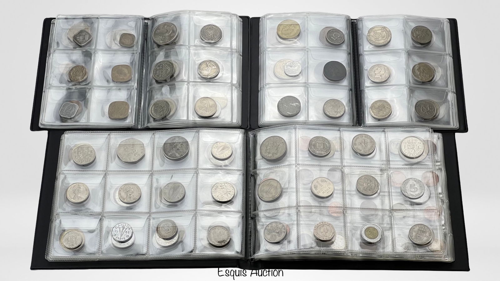 3 Coin Albums with Unsearched World Coins (1 of 20)