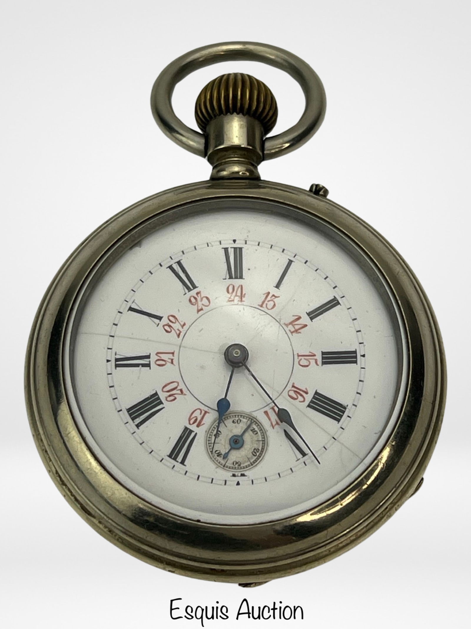 Antique Victor Pocket Watch with Chopard Movement (1 of 3)