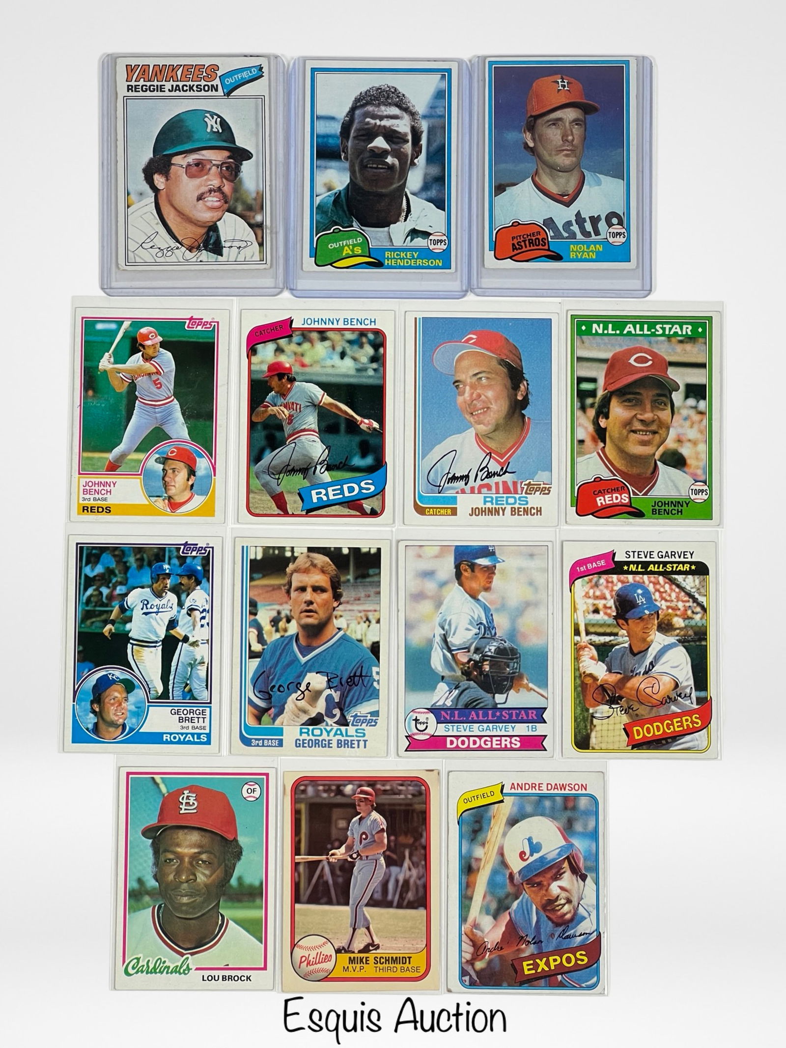 Baseball HoF Legends Cards Collection (1 of 3)