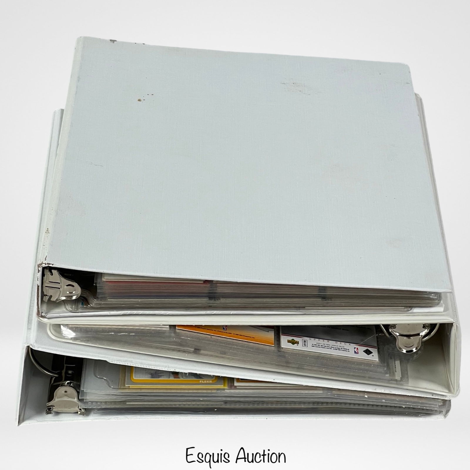 3 Binders- Baseball, Football & Basketball Cards (1 of 9)