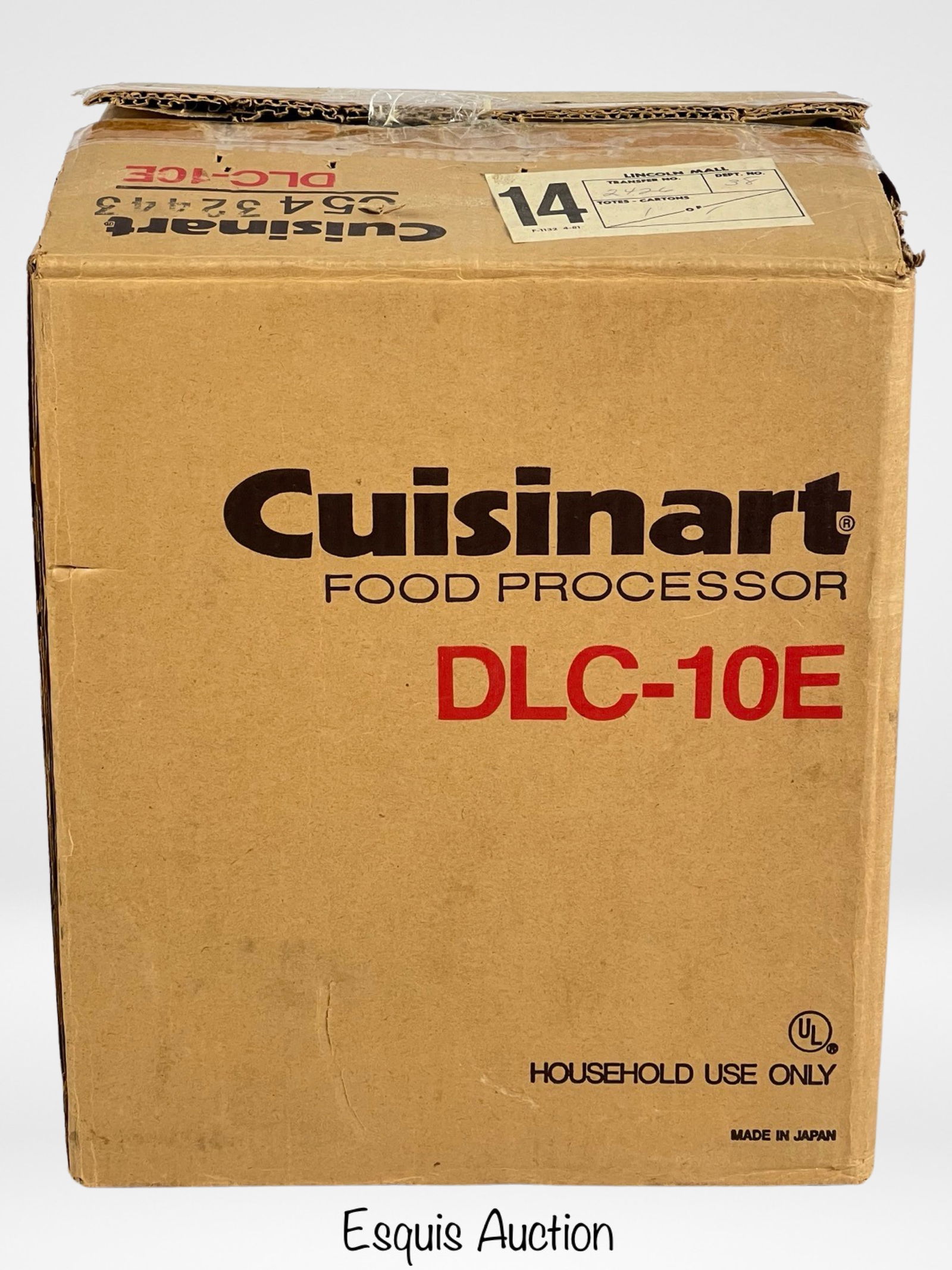 Cuisinart Food Processor DLC-10E- New (1 of 3)